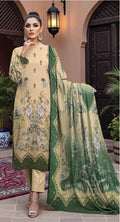 RR-02 - VIP Digital Print Slub Lawn Unstitched 3PC